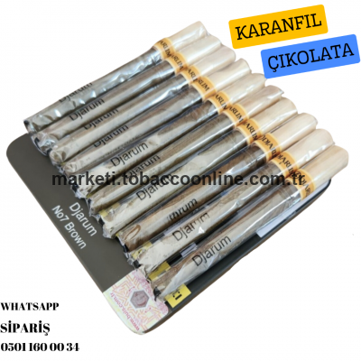 Djarum Sigarillo No7 Brown (Karanfil ve Çikolata Aromalı) 1 Paket