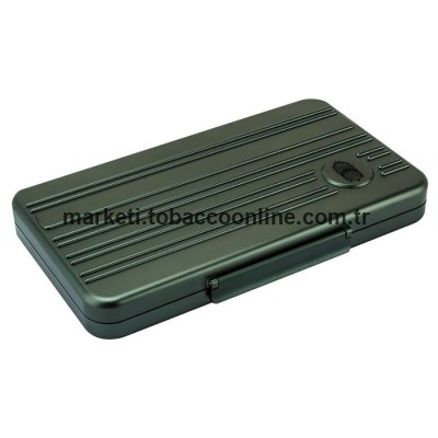 Lubinski Aluminyum Metal Puro Taşıma Çantası Yeşil 5li Lubinski Aluminyum Metal Puro Taşıma Çantası Yeşil 5li