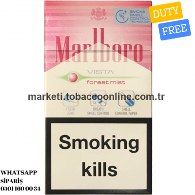 Marlboro Vista Forest Mist İthal Süper Slim Sigara 1 Paket