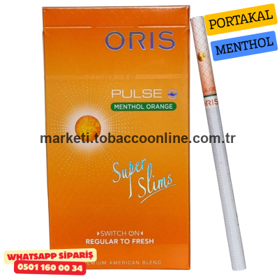 Oris Pulse Menthol Orange Süperslims Sigara (Portakal Menthol) 1 Paket