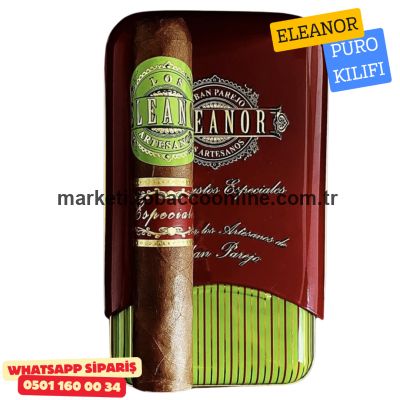 Cuban Parejo Eleanor Robustos Especiales 3'lü Puro ve Puro Taşıma Kılıfı